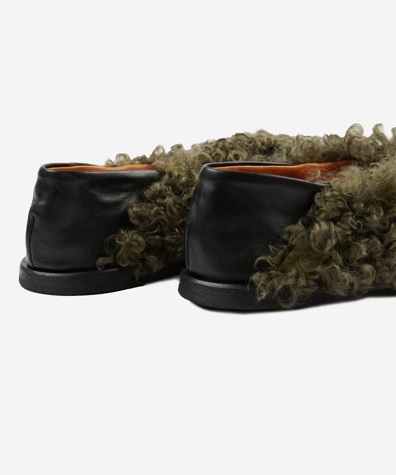 Slowear Ballerina In Pelle E Alpaca