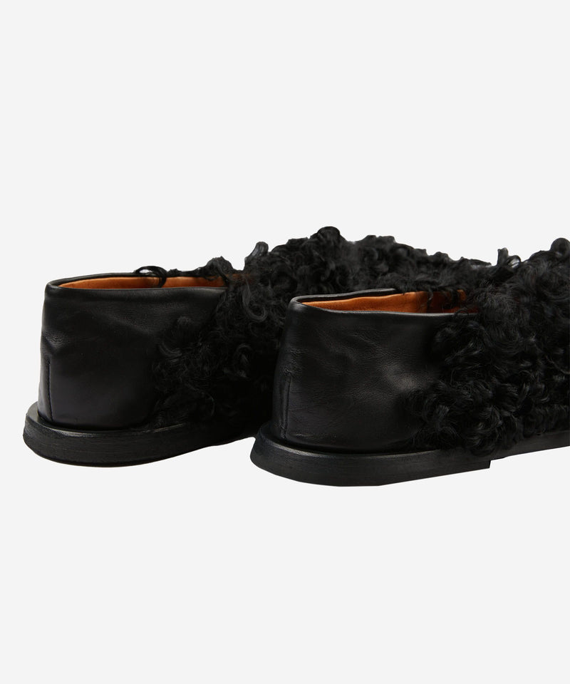 Slowear Ballerina In Pelle E Alpaca