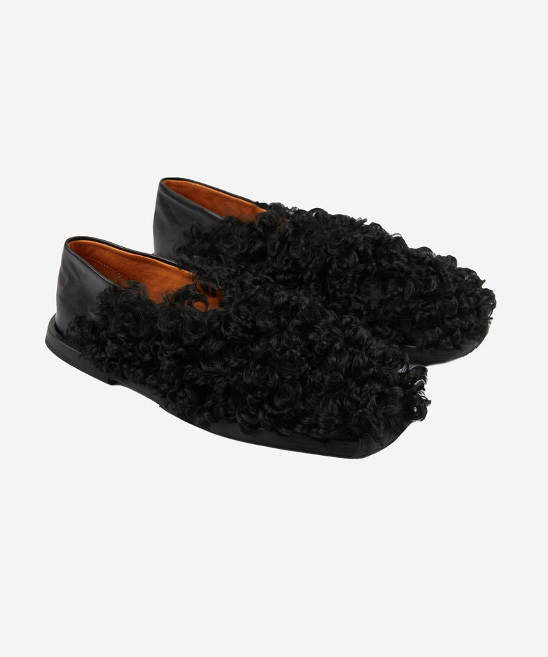 Slowear Ballerina in pelle e Alpaca