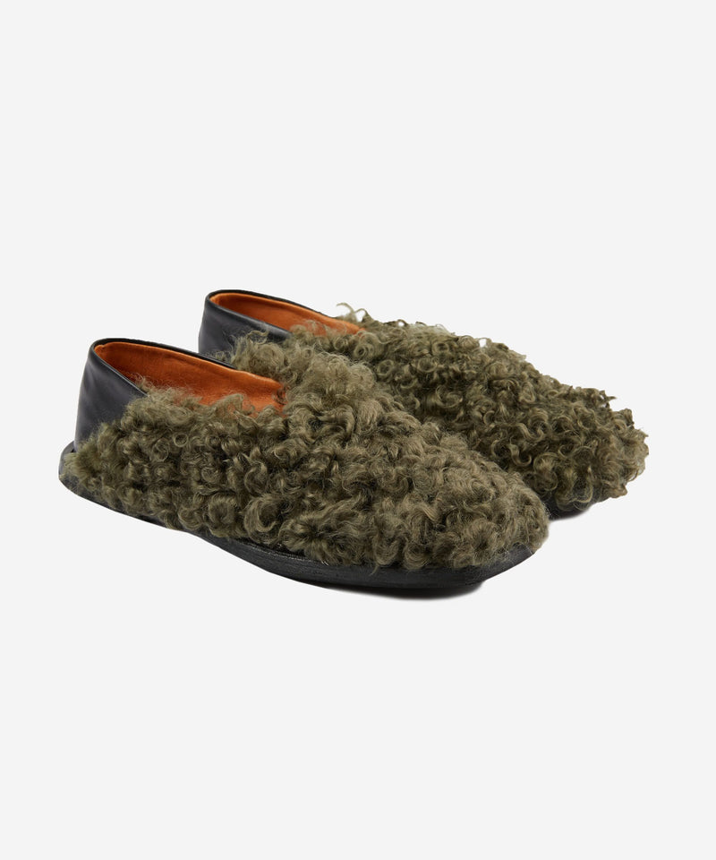 Slowear Ballerina in pelle e Alpaca