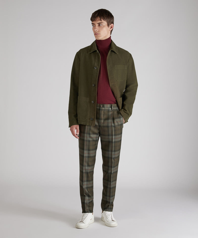 Slowear Blusa Regular Fit In Moleskin