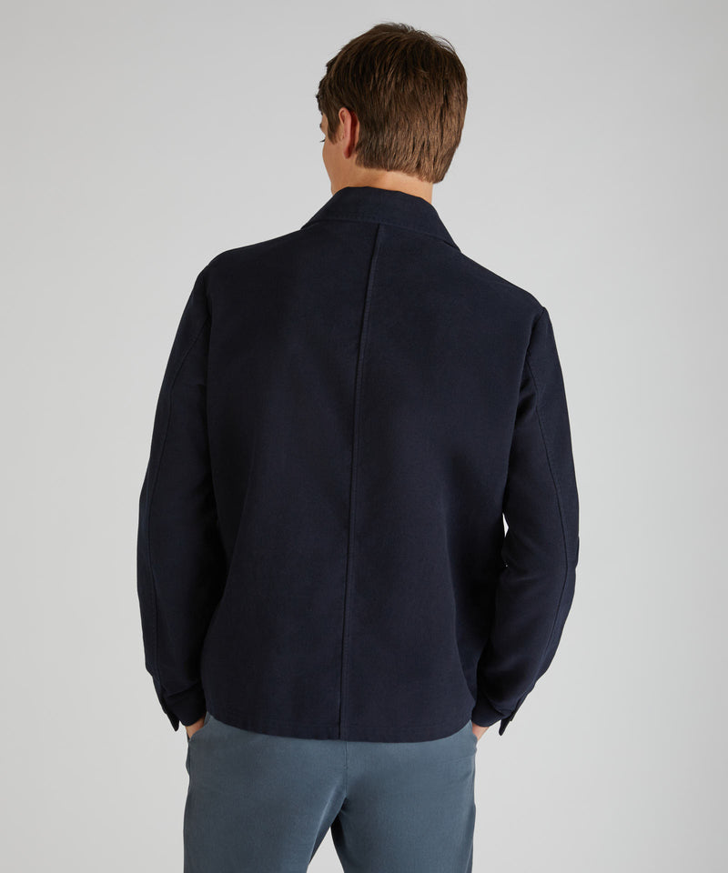 Slowear Blusa Regular Fit In Moleskin