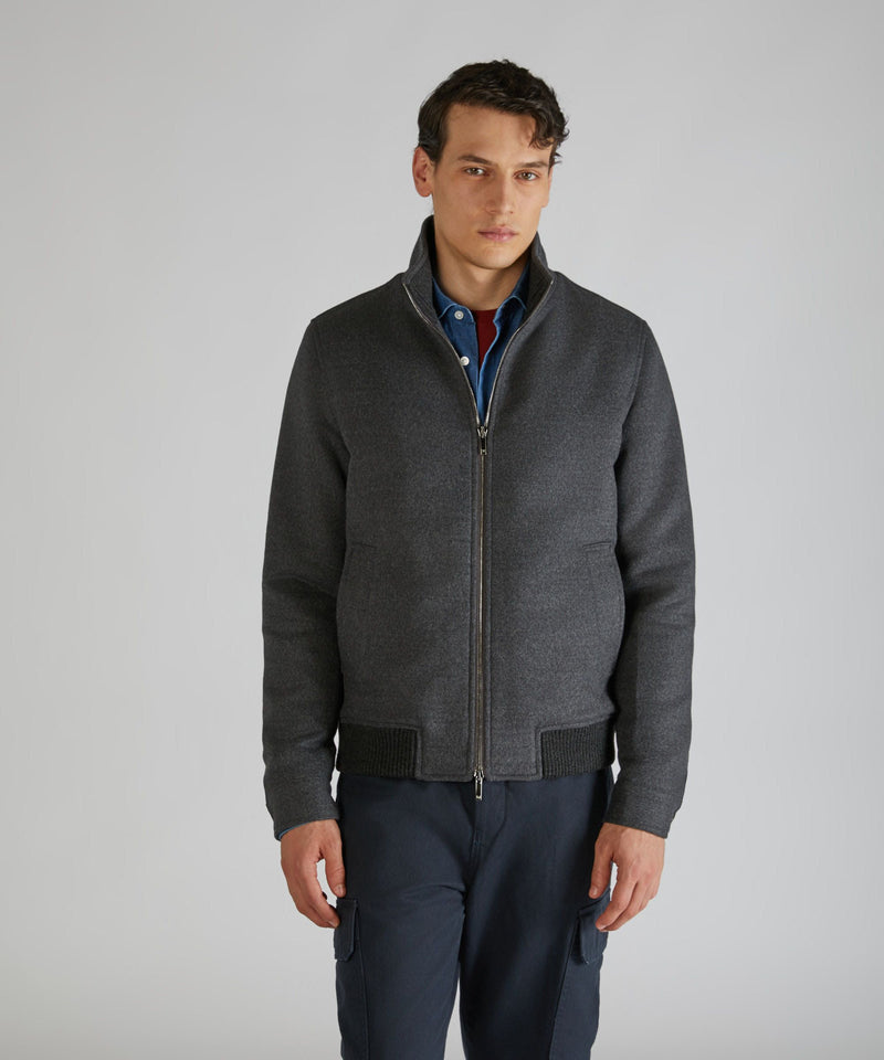Slowear Bomber In Panno Di Lana