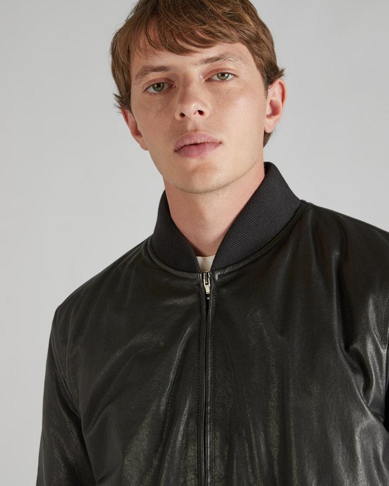 Slowear Bomber Regular Fit In Nappa