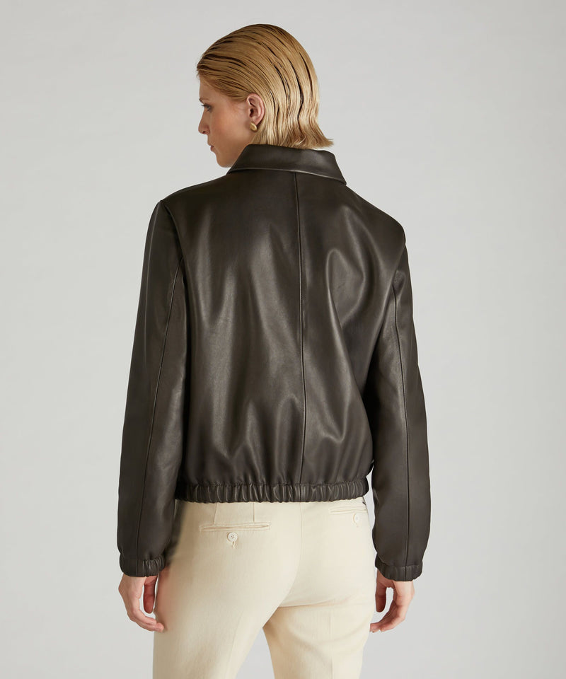 Slowear Bomber Regular Fit In Nappa