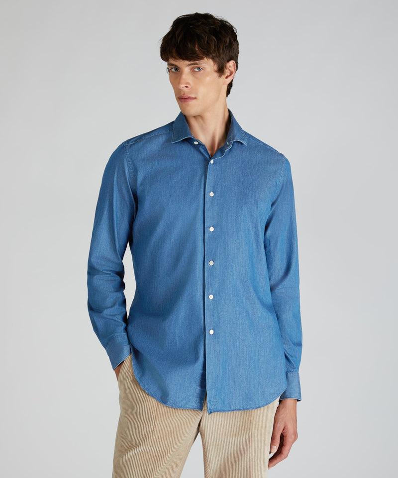 Slowear Camicia Regular Fit In Denim