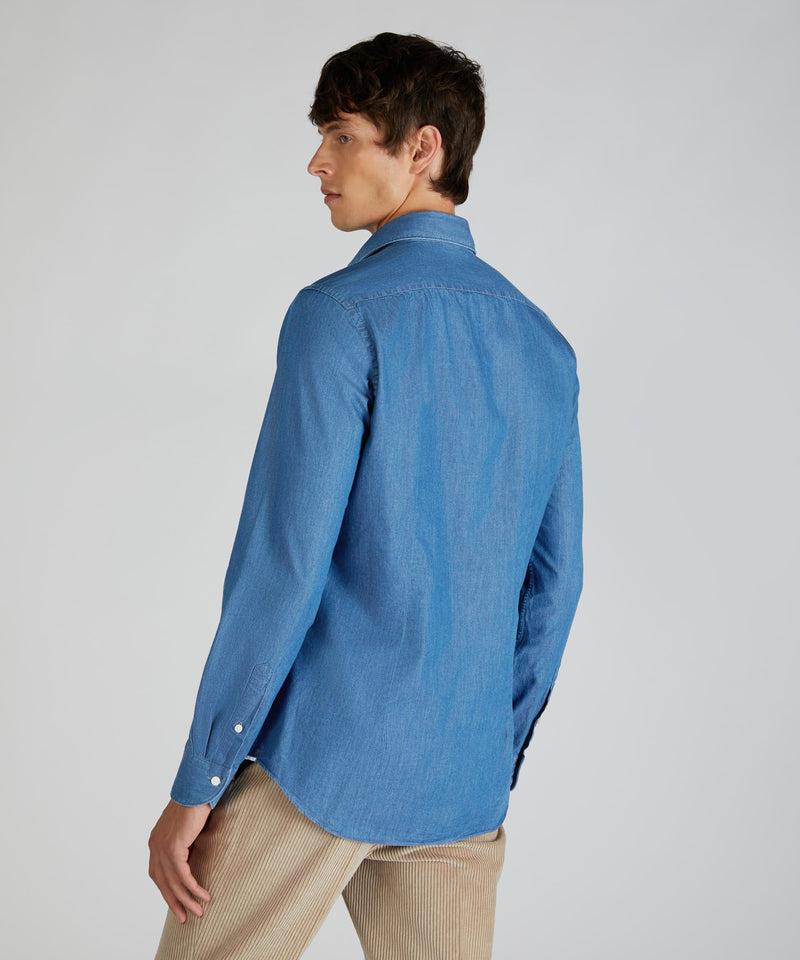 Slowear Camicia Regular Fit In Denim
