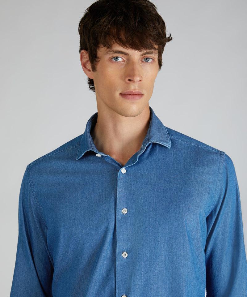 Slowear Camicia Regular Fit In Denim