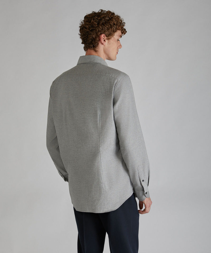 Slowear Camicia Regular Fit In Flanella