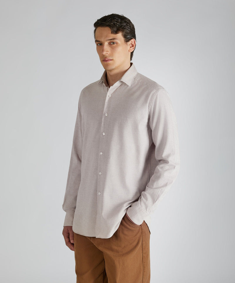Slowear Camicia Regular Fit In Flanella