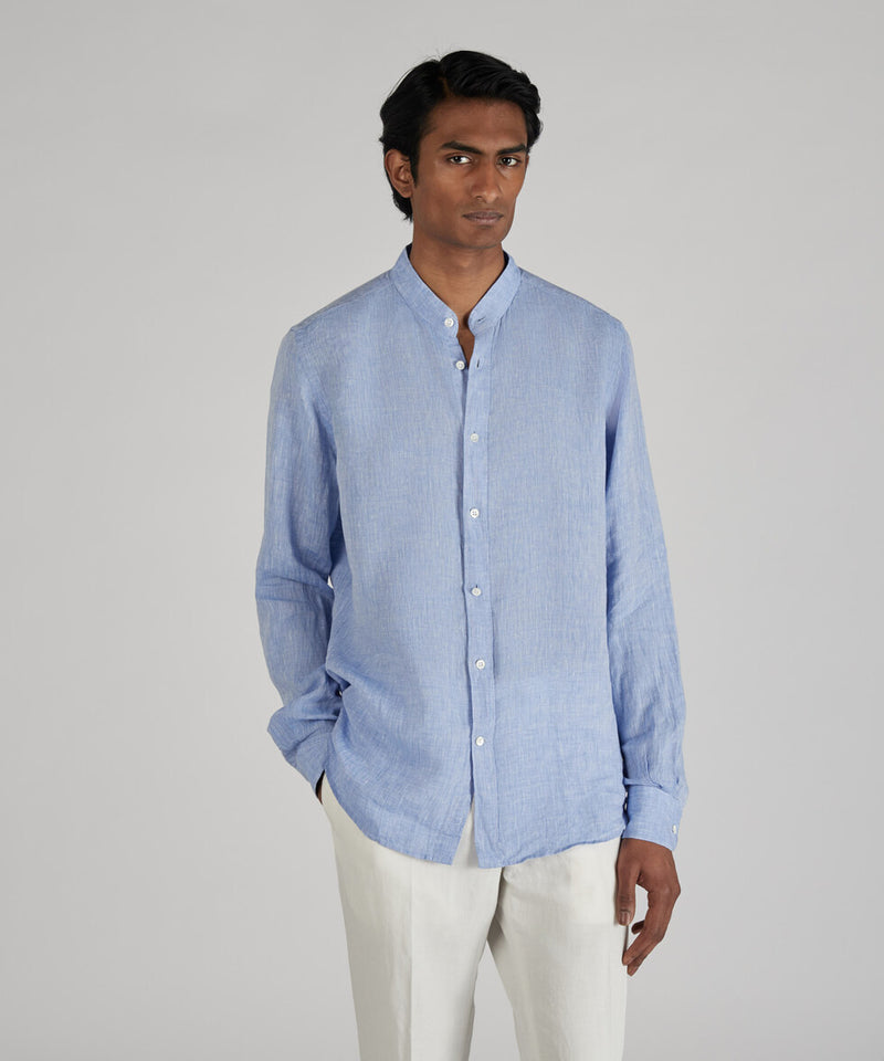 Slowear Camicia Regular Fit In Lino