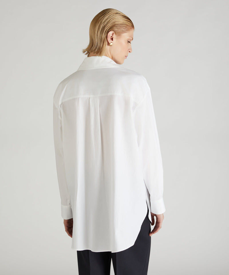 Slowear Camicia Regular Fit In Popeline Di Cotone