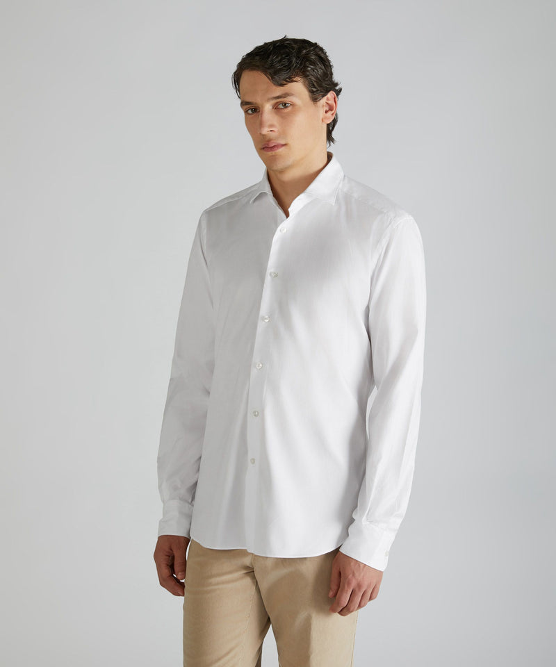 Slowear Camicia Slim Fit In Cotone Oxford