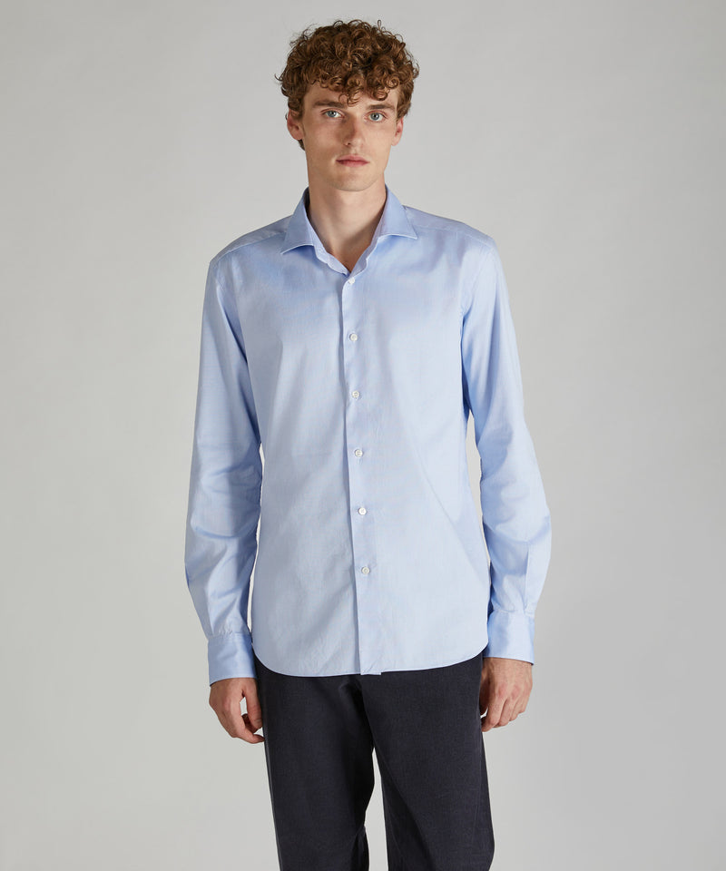 Slowear Camicia Slim Fit In Cotone Oxford