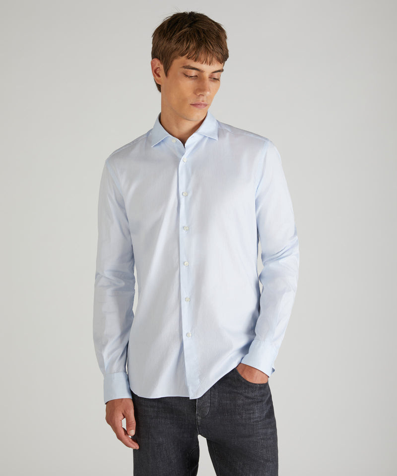 Slowear Camicia Slim Fit In Cotone Oxford