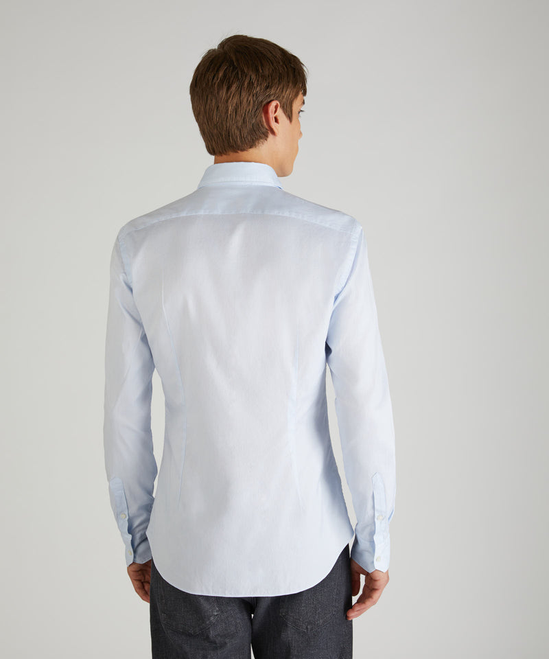 Slowear Camicia Slim Fit In Cotone Oxford