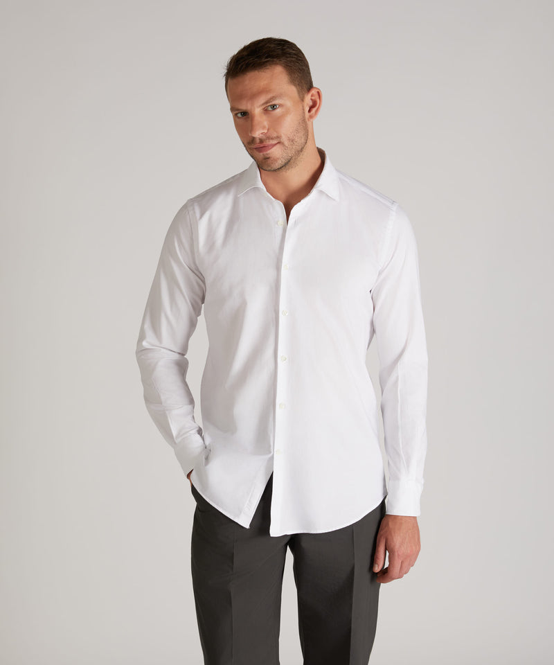 Slowear Camicia Slim Fit In Cotone Oxford