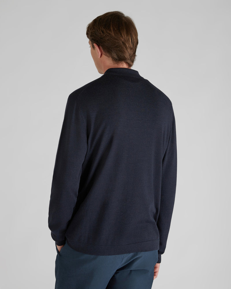 Slowear Camicia Slim Fit In Flexwool Certificato