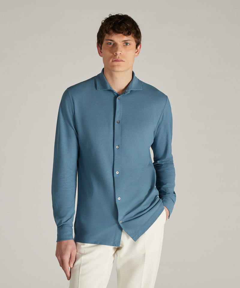 Slowear Camicia Slim Fit In IceCotton Organico