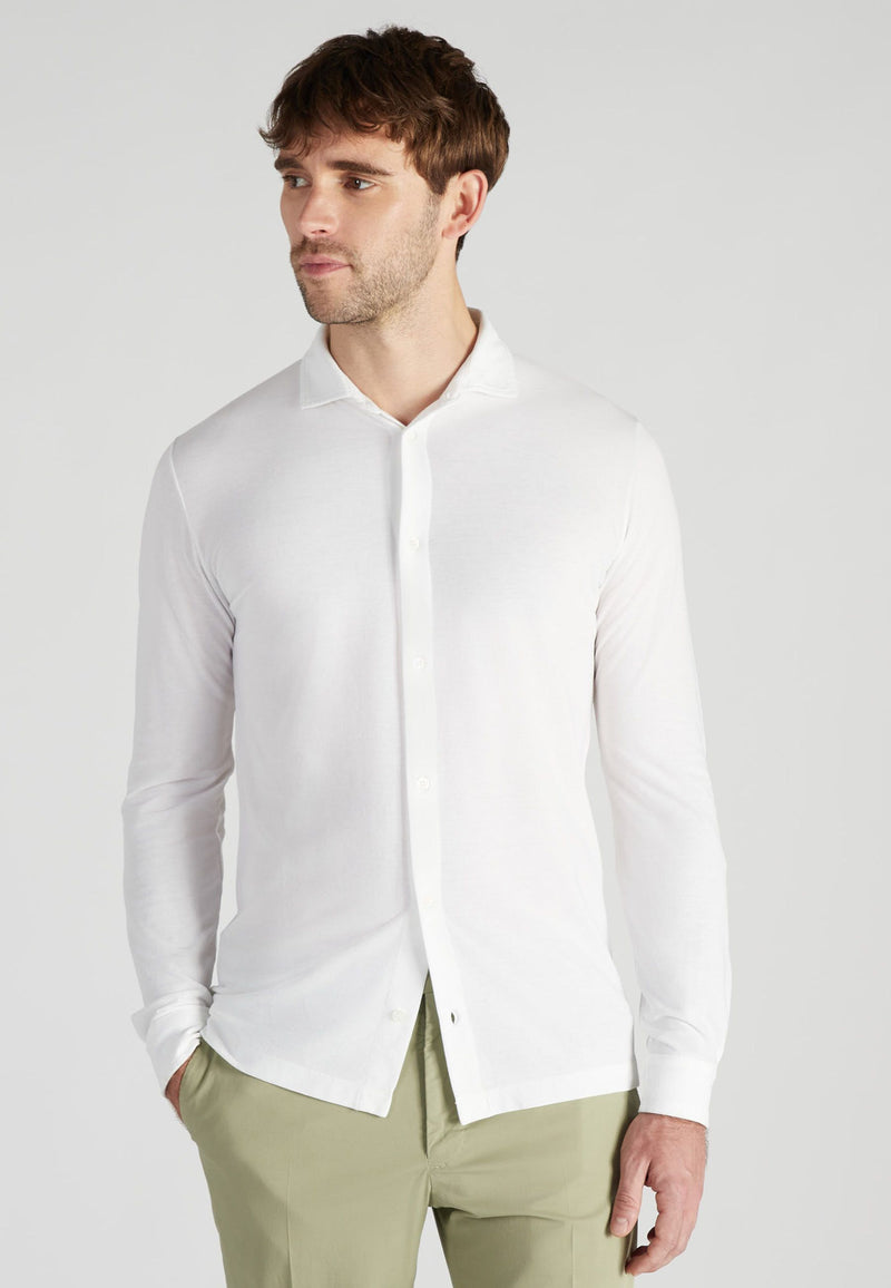 Slowear Camicia Slim Fit In IceCotton Organico