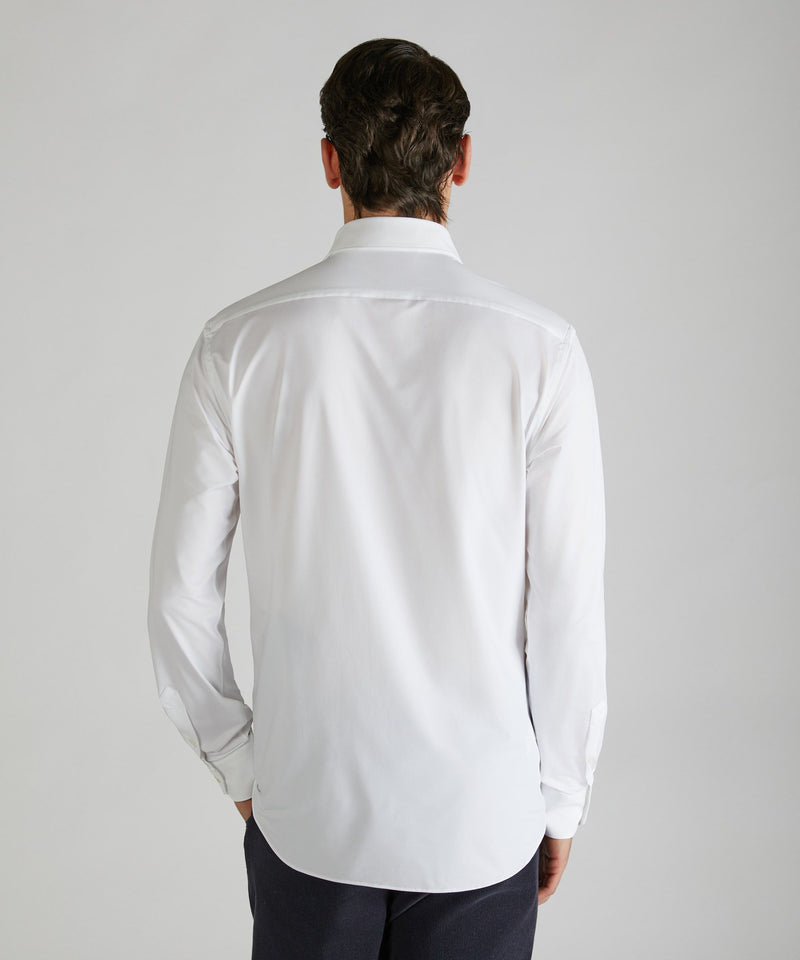 Slowear Camicia Slim Fit In Tessuto Tecnico