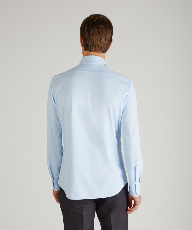 Slowear Camicia Slim Fit In Tessuto Tecnico
