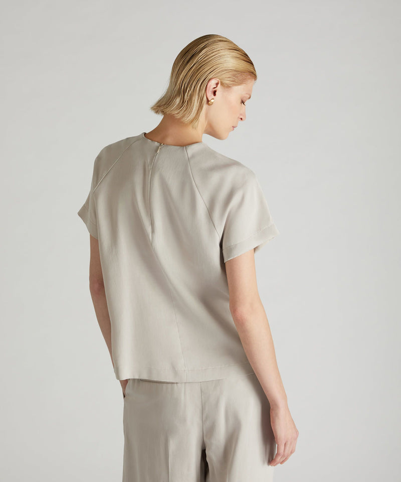 Slowear Camicia Wide Fit In Lyocell