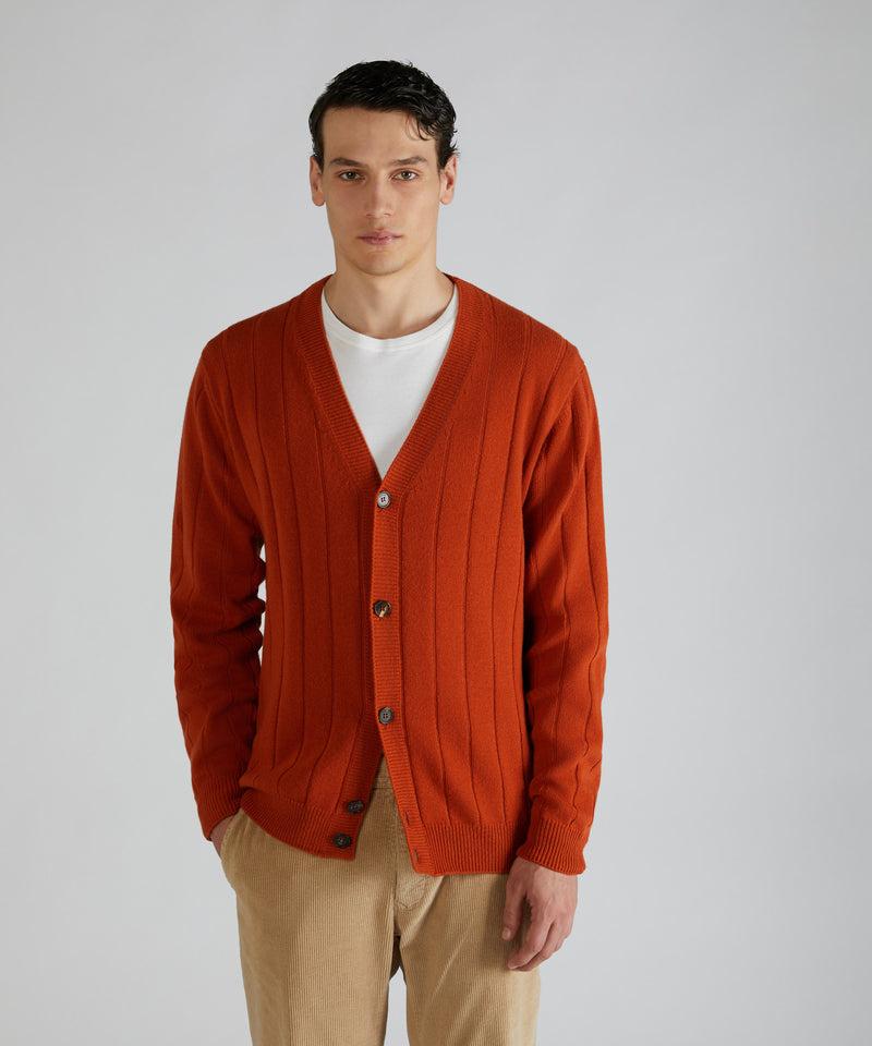 Slowear Cardigan Slim Fit In Lana E Cashmere