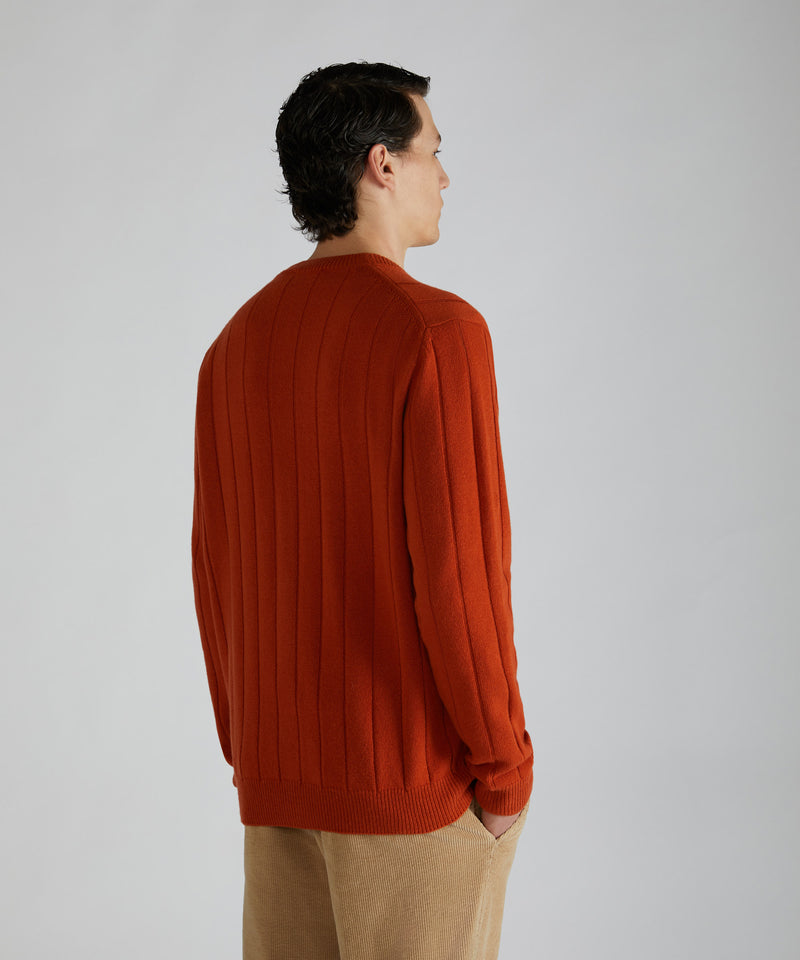 Slowear Cardigan Slim Fit In Lana E Cashmere