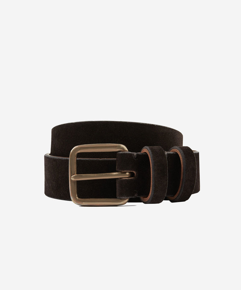 Slowear Cintura in pelle suede