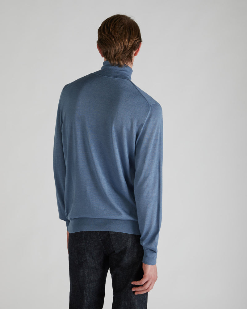 Slowear Dolcevita Slim Fit In Cashmere E Seta