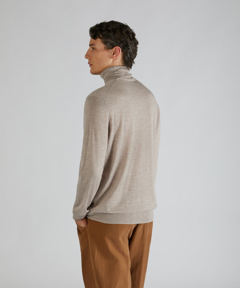 Slowear Dolcevita Slim Fit In Cashmere E Seta