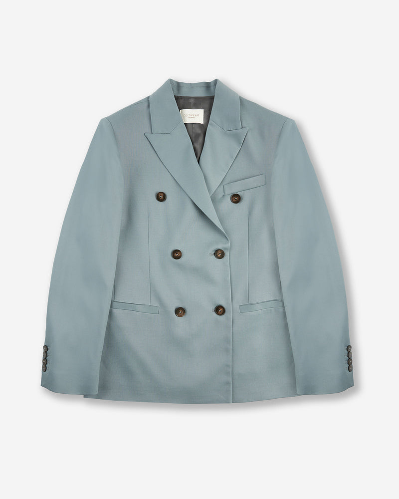 Slowear Doppiopetto regular fit in lana e viscosa