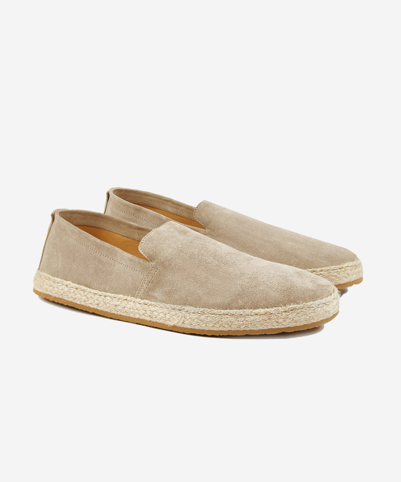 Slowear Espadrillas in pelle di vitello suede