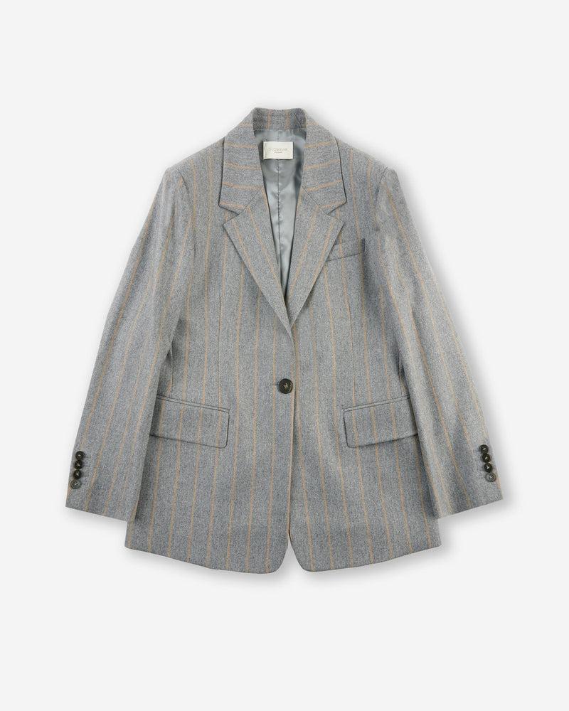 Slowear Giacca in flanella di lana e cashmere