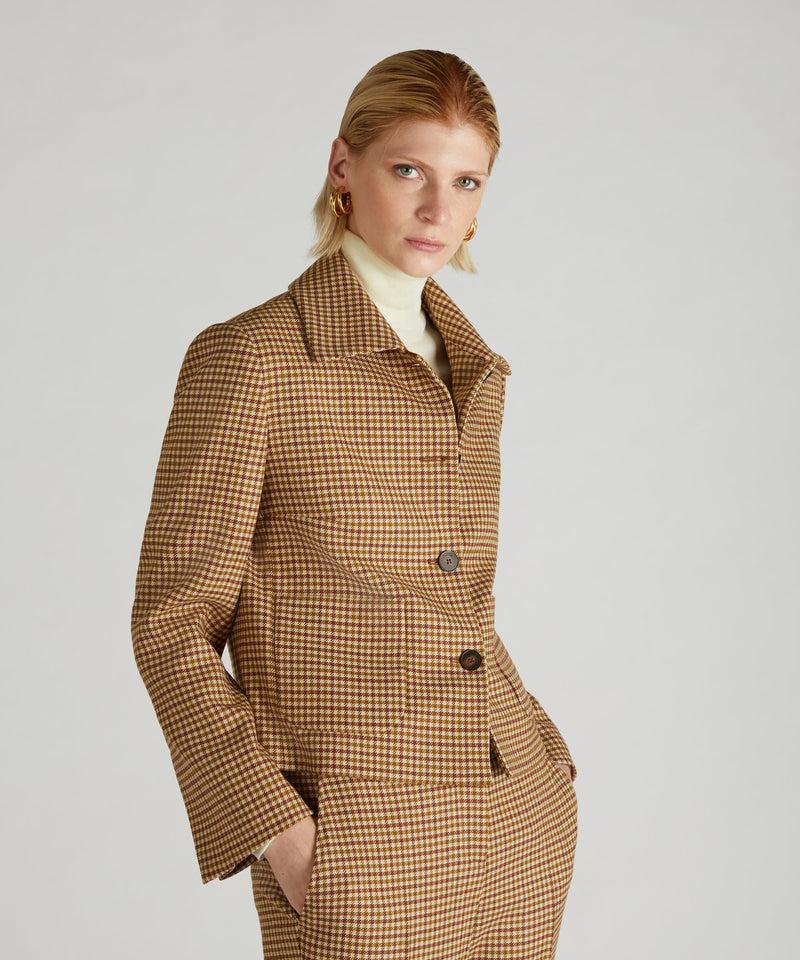 Slowear Giacca Regular Fit In Flanella