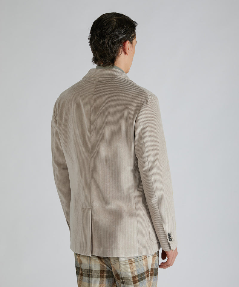 Slowear Giacca Regular Fit In Velluto