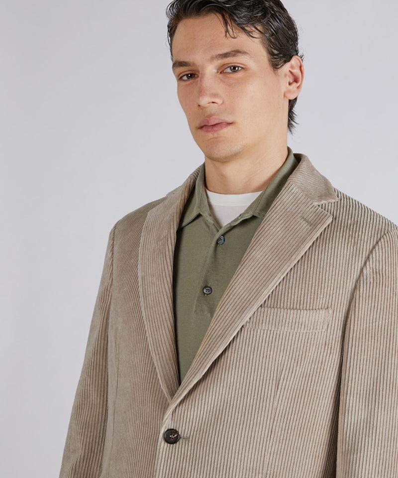 Slowear Giacca Regular Fit In Velluto