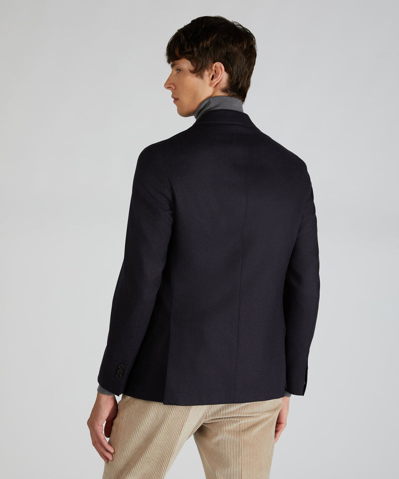 Slowear Giacca Slim Fit In Flanella