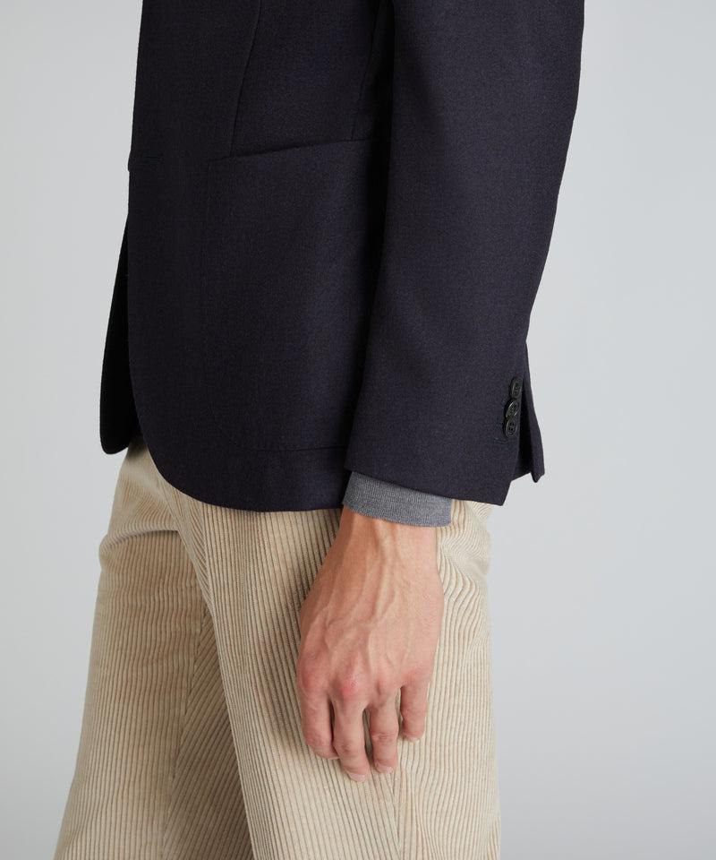 Slowear Giacca Slim Fit In Flanella