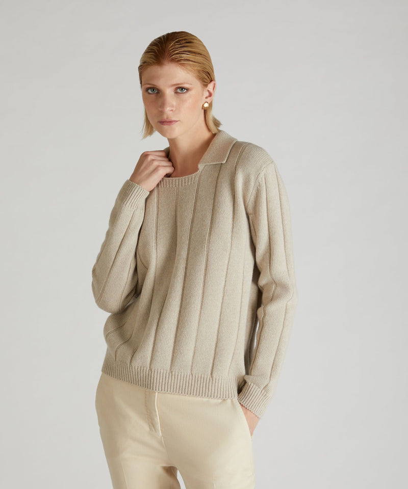 Slowear Girocollo In Lana E Cashmere