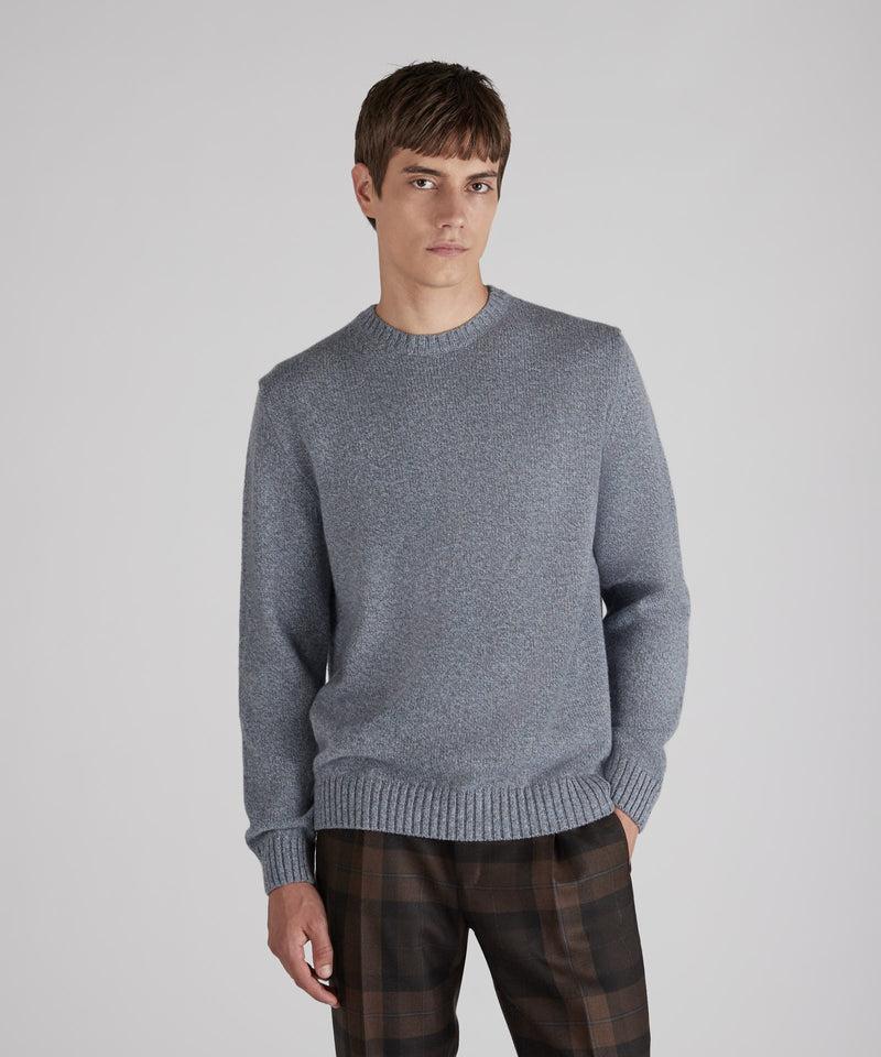 Slowear Girocollo Slim Fit In Lana Geelong