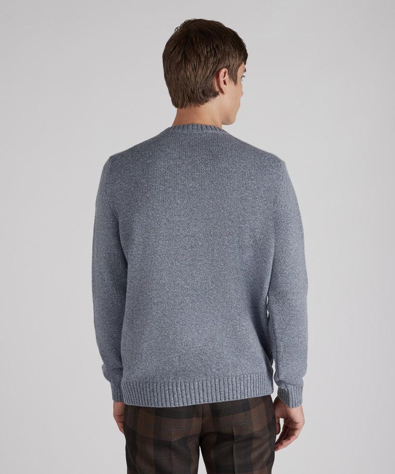 Slowear Girocollo Slim Fit In Lana Geelong