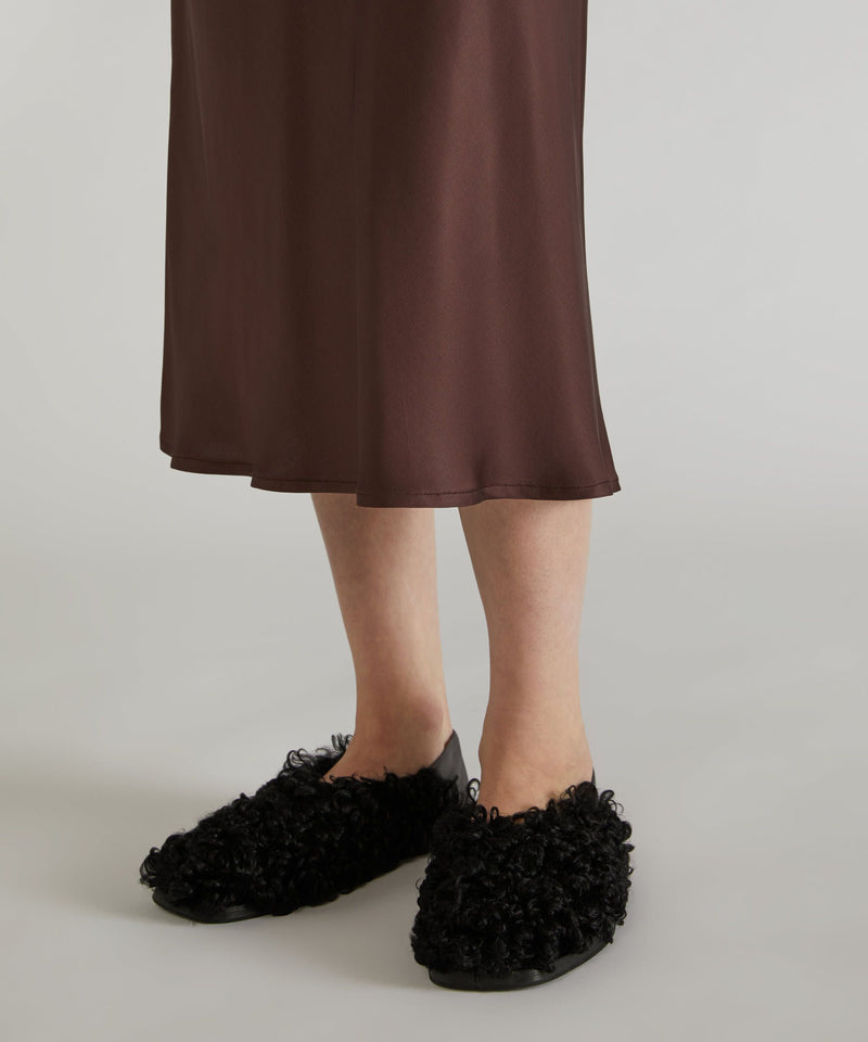 Slowear Gonna In Raso Di Viscosa