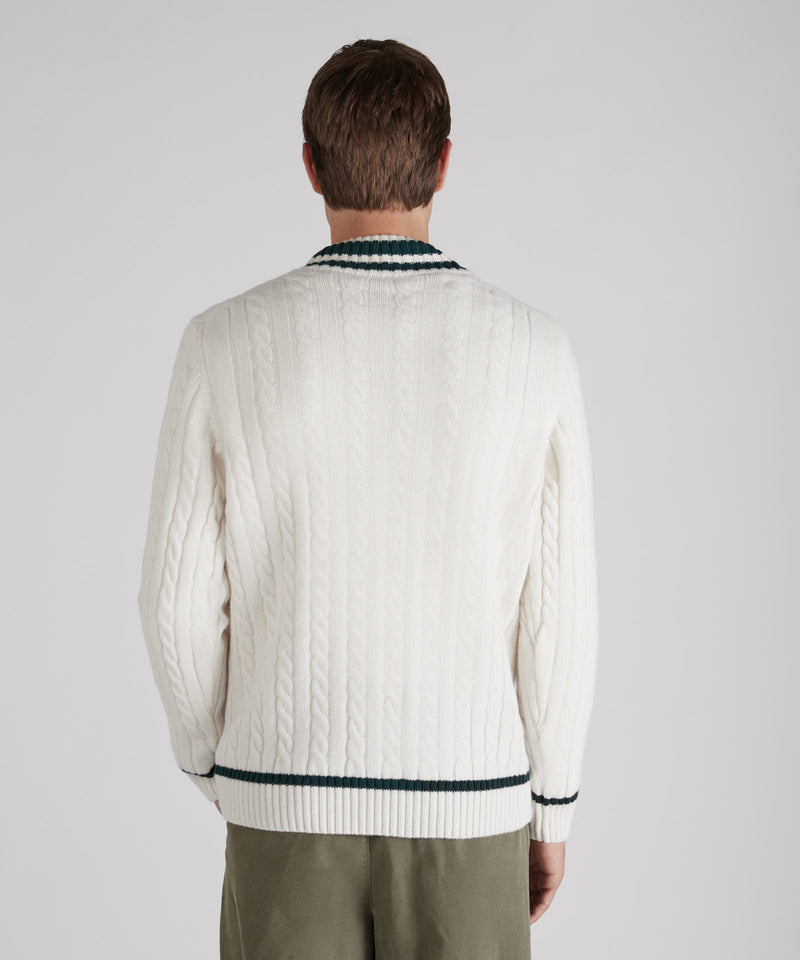 Slowear Maglia Con Scollo A V In Lana Geelong