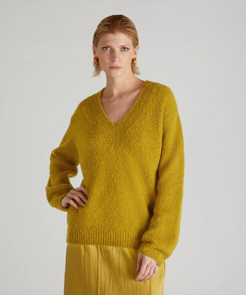 Slowear Maglia Over In Bouclé Di Lana E Alpaca