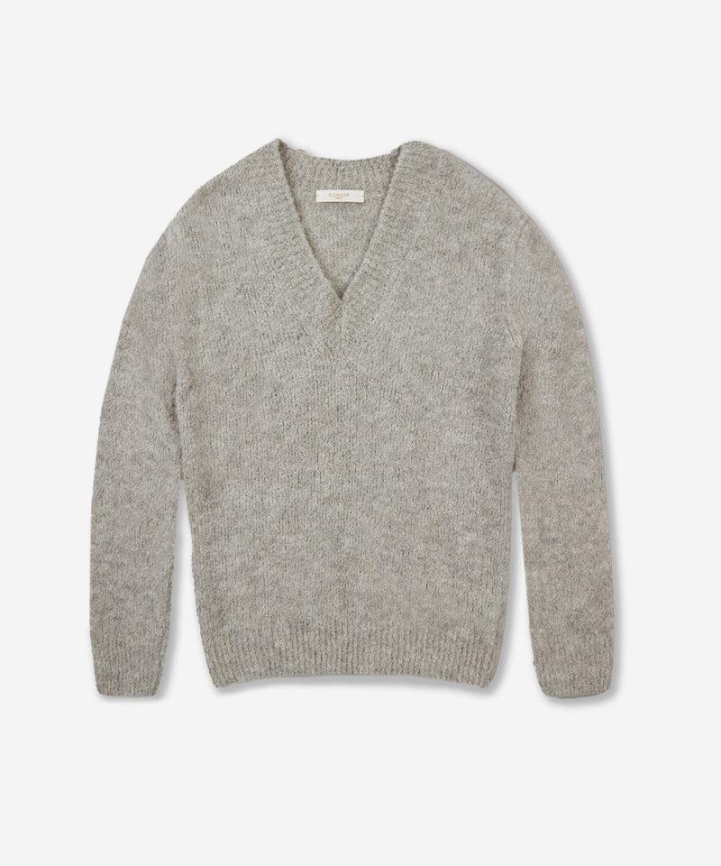 Slowear Maglia over in bouclé di lana e Alpaca