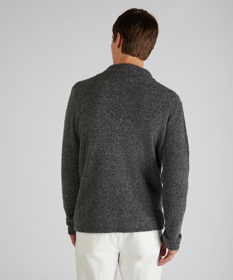 Slowear Overshirt In Bouclé Di Lana E Lana Geelong