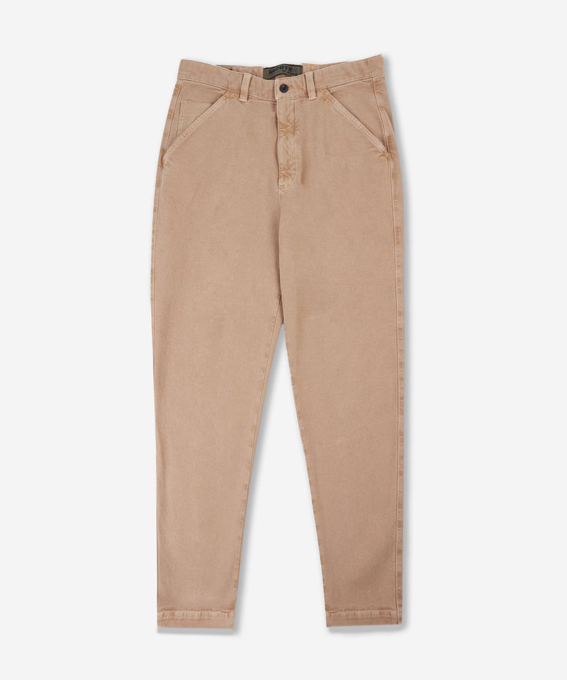 Slowear Pantalone carrot fit in cotone canvas