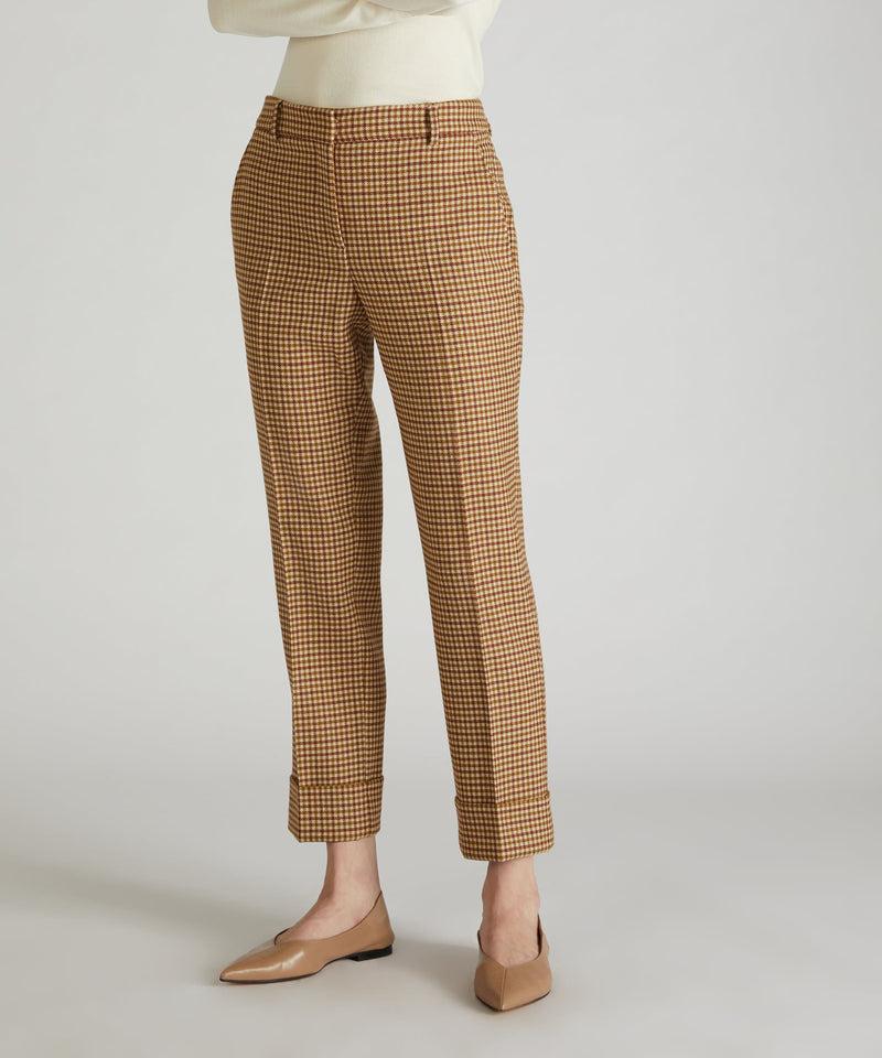 Slowear Pantalone Regular Fit In Flanella